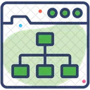 Algorithm Data Flowchart Icon