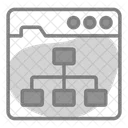 Algorithm Data Flowchart Icon