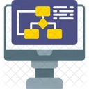 Algorithm Data Structure Flowchart Icon