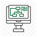 Algorithm Data Structure Flowchart Icon