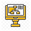 Algorithm Data Structure Flowchart Icon