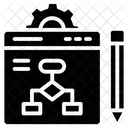 Business Algorithm Data Architecture Icon