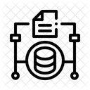 Algorithm Data Processing Machine Learning Icon