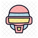 Alien Mask Planet Icon