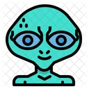 Alien Monster Science Icon