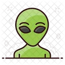 Alien Space Avatar Humanoid Icon