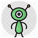 Alien Extraterrestrial Martian Icon