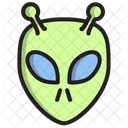 Alien Space Ufo Icon