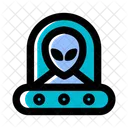 Alien Space Ufo Icon