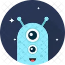 Alien Space Galaxy Icon