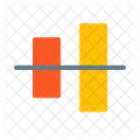 Align Vertically Arrange Icon