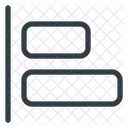 Align Object Left Icon
