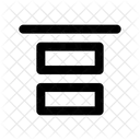 Align Box Top  Icon