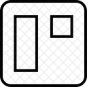 Alignement Aligner Droite Icône