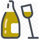 Alkohol Champagner Getrank Symbol