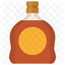 Alkoholflasche Bierflasche Wein Symbol