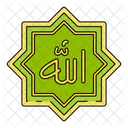 Allah Rub El Hizb Symbol Icon