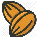 Almonds  Icon