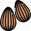 Almonds  Icon