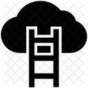 Alojamiento En La Nube Escaleras Computacion En La Nube Icono