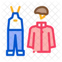 Alpinism Clothes Vacation Icon