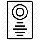 Alto Falante Dispositivo De Saida Saida De Som Ícone