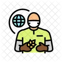 Ambiental Ingeniero Trabajador Icono