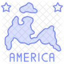 America Usa Unitedstates Icon