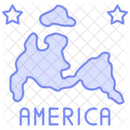 America map  Icon