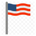 American Flag  Icon