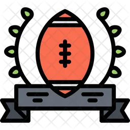 American Football Badge  Icon