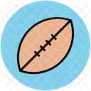 Amerikanisch Ball Rugby Symbol