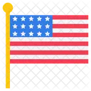 Amerikanische Flagge  Symbol