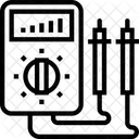 전류계 전기 자동차 아이콘