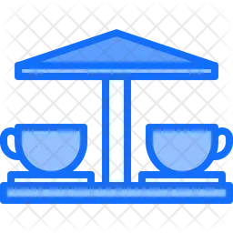 Amusement Cup Ride  Icon