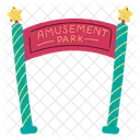 Amusement park entrance  Icon