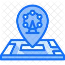 Amusement Park Location  Icon