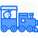 Amusement Park Train  Icon