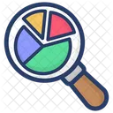 Analisis De Graficos Circulares Analisis Grafico Analisis De Datos Icono