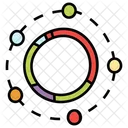 Estadisticas Analisis Grafico Circular Icono