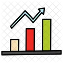 Estadisticas Grafico De Barras Analisis De Datos Icono