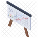 Grafico Estrategico Analisis De Negocios Grafico De Datos Icono