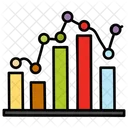 Analisis De Tendencias Grafico De Lineas Infografias Icono