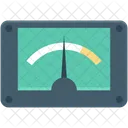 Analogico Dispositivo Calibre Icono