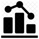 Diagramme De Tendance Diagramme Dactivite Analyse De Donnees Icône