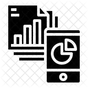 Files Mobile Graph Icon