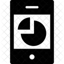 Analytics Infographic Mobile Graph Icon