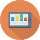 Analytik Diagramm Infografik Symbol