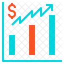 Finances Croissance Icône