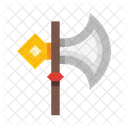 Ancient Ax Poleaxe Steel Arms Icon